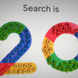 Harold Tor - dontthinktoomuch.com - Google Search is 20 years old #SearchIs20