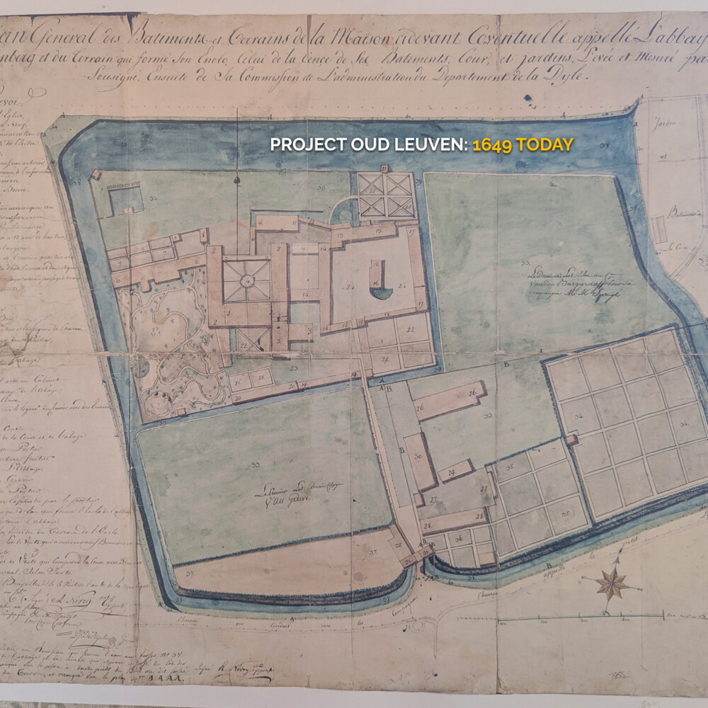 Nivoys, A. (1798) "Abbaye de Cortenberg" Kortenberg (image)
