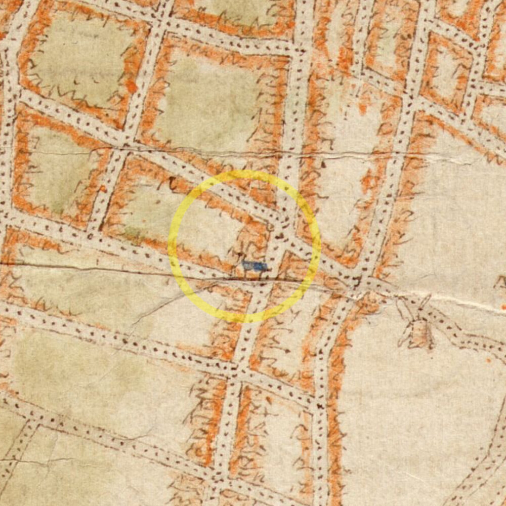 Van Deventer, J. (1550-1565) "Atlas of the city of the Low Countries : 73 minutes between 1550-1565 on orders of Emperors Charles V and Philip II" KBR (image)
