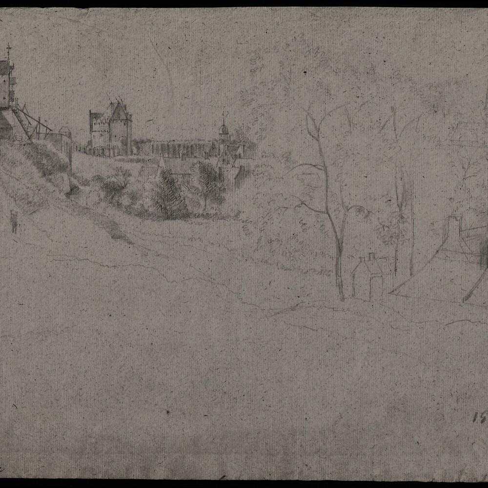 Unknown. (1700-1799) "Het Sint-Pietersklooster en Onze-Lieve-Vrouw ter Zieken: onse Lieve vrouw ter sieken" Broodhuis Brussel (image)
