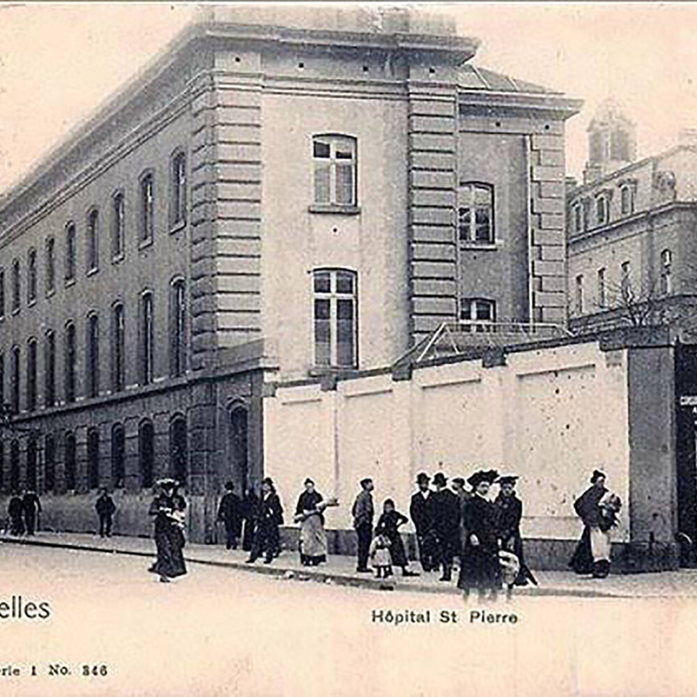  Unknown. (1800s) "Bruxelles Hôpital St-Pierre – Nels Bruxelles Serie 1  n° 846" (image)