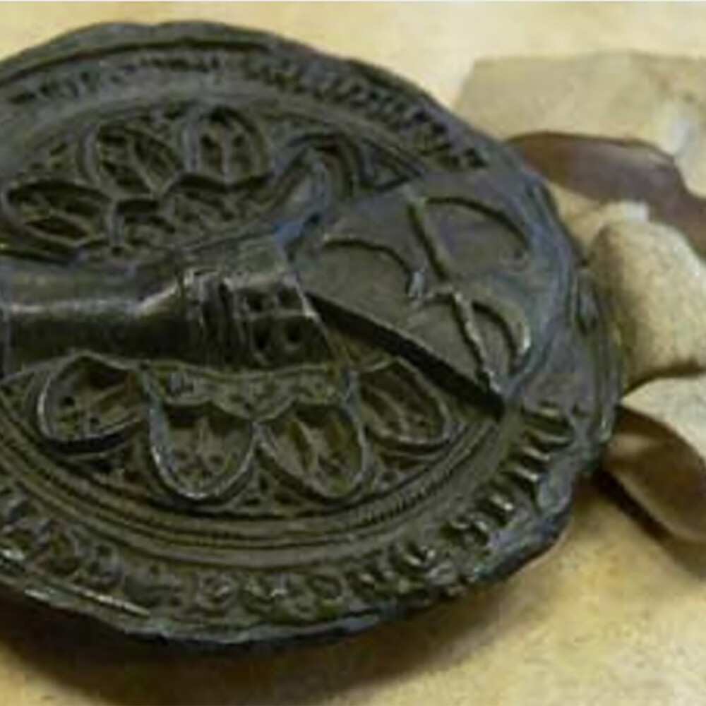 Unknown. (1325) "Seal of Willem van Duvenvoorde" Den Haag: Nationaal Archief (image)
